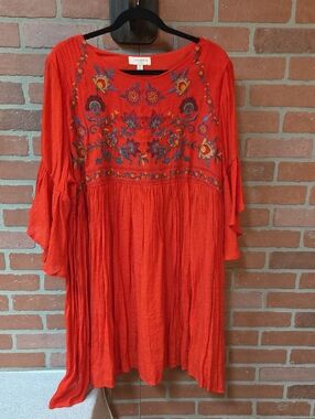 Umgee Red Dress Sz 2x